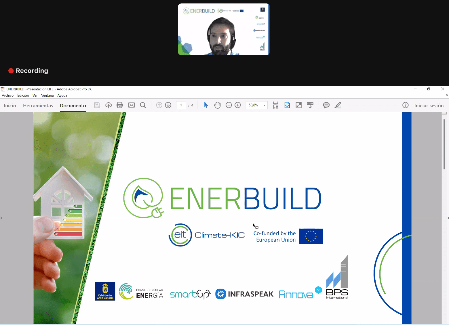 European energy optimisation Enerbuild project at the European Week of the Regions 2022