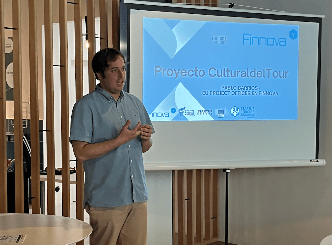 Se ha presentado el proyecto Cultural DeTour del programa Europa Creativa durante la visita de Talent Factory en la sede de Finnova de Bruselas