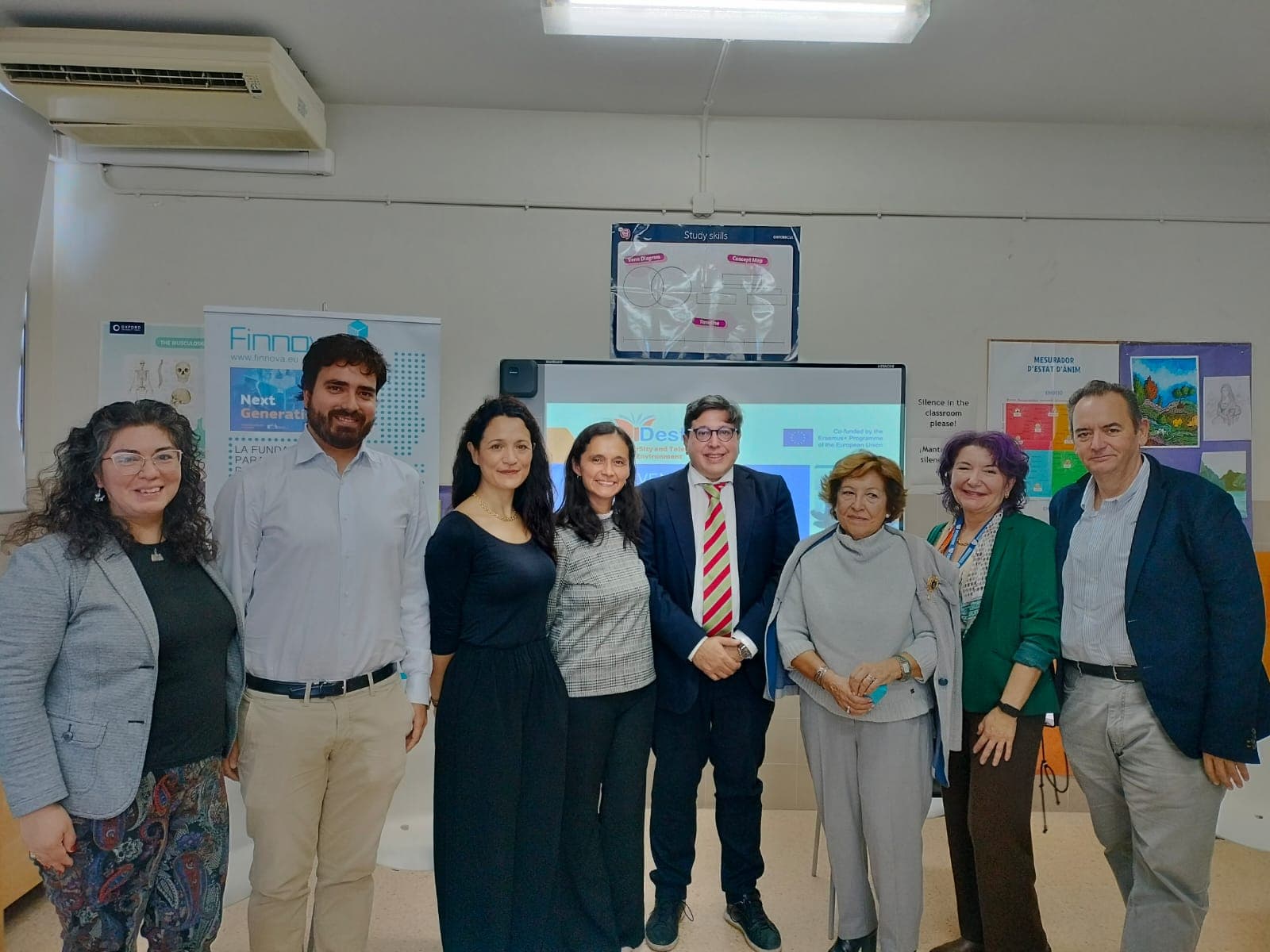 La Fundación Finnova ha presentado en el Entrenaranjos International School los resultados finales del proyecto europeo DESTINE