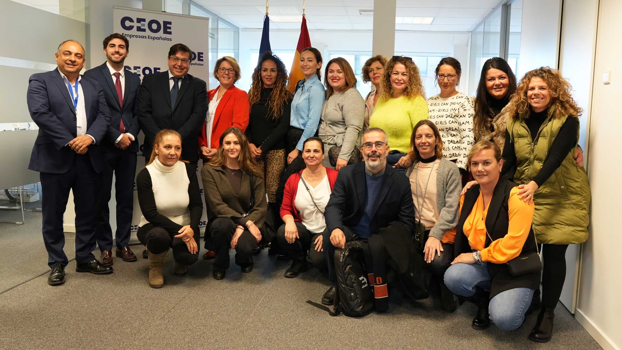 Las 11 empresarias y directivas de Fuerteventura visitan la CEOE, el Comité Económico y Social y el Comité de las Regiones en el segundo día del 100 Women Plus EU Brussels Visitors Programme