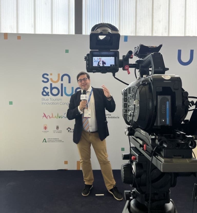 La Fundación Finnova presenta el proyecto europeo FU-TOURISM en el Sun&Blue Congress sobre turismo azul celebrado en Almería