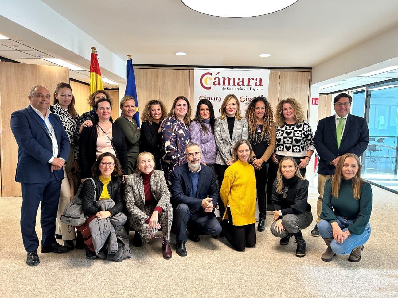 Proexca y la Delegación ante la UE de la Cámara de Comercio de España reciben a 11 empresarias y directivas de Fuerteventura