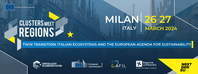 Finnova participará en el evento “Cluster meet regions” en Milán