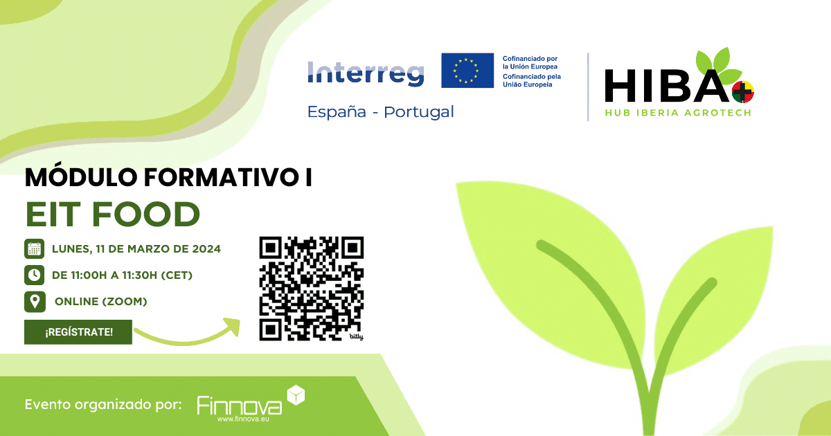 Finnova organiza un módulo formativo enfocado al sector agroalimentario en el marco del proyecto HIBA+