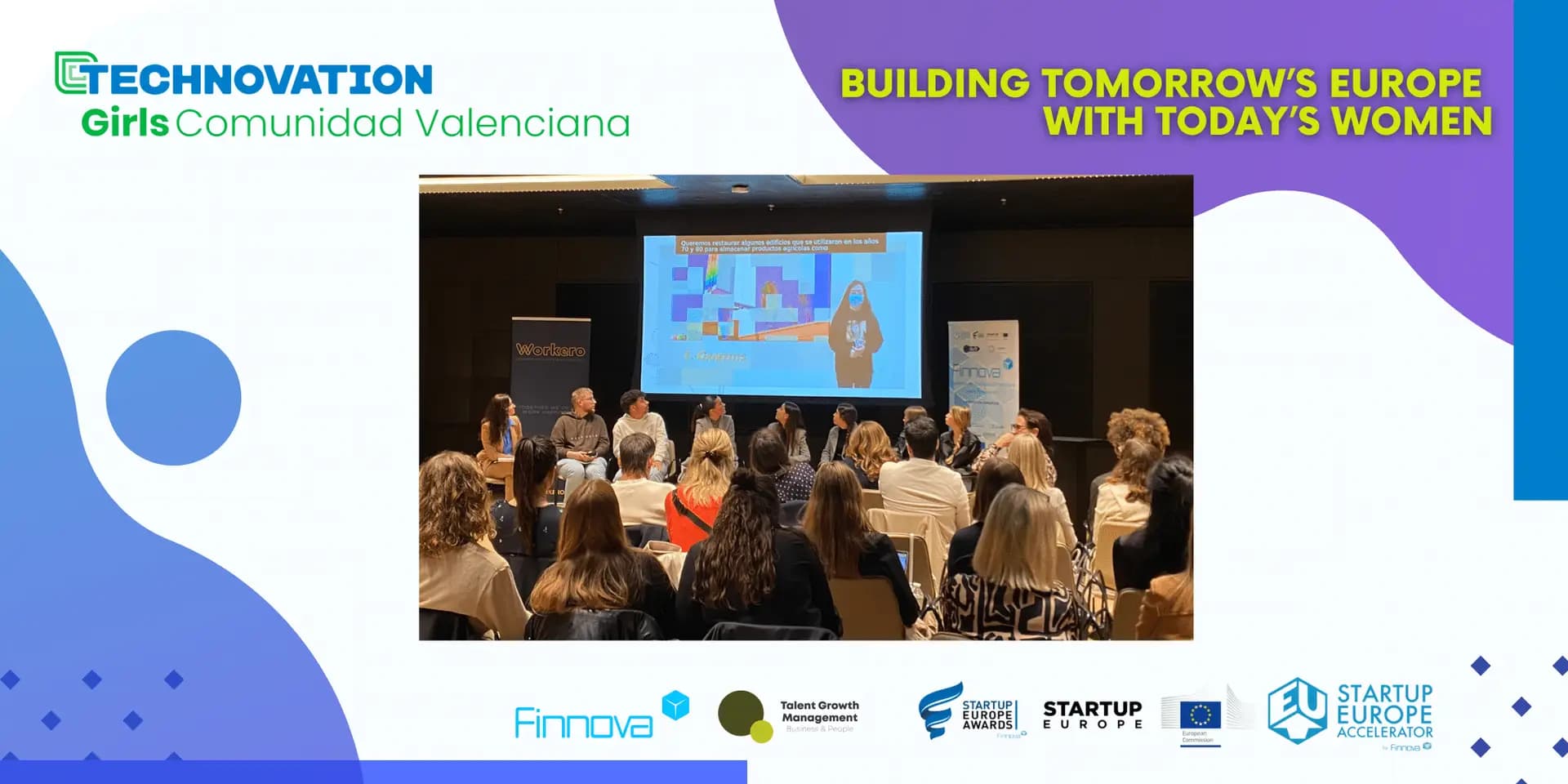 Los ganadores de TechnovationGirls 2022 viajan a Bruselas para presentar su proyecto para activar el turismo en la Extremadura vaciada