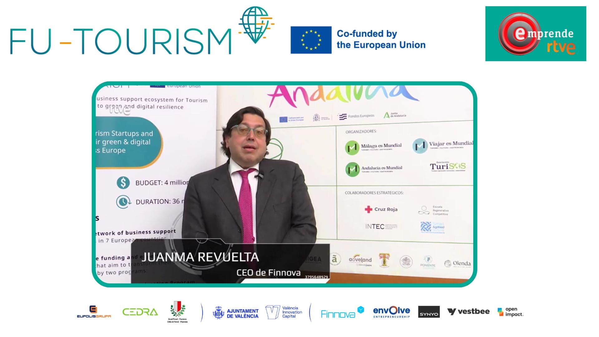 Emprende TVE informa del lanzamiento del Programa de Aceleración de innovación en turismo FU-TOURISM