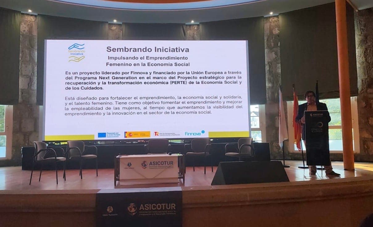 Sembrando Iniciativa ofrece apoyos al emprendimiento social femenino en el Congreso Internacional de Turismo en Mondariz