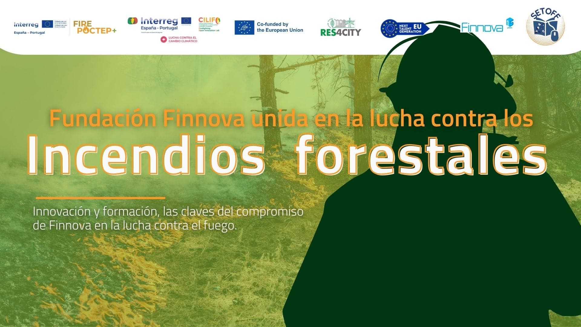 Más de una década de compromiso de Finnova contra los incendios forestales