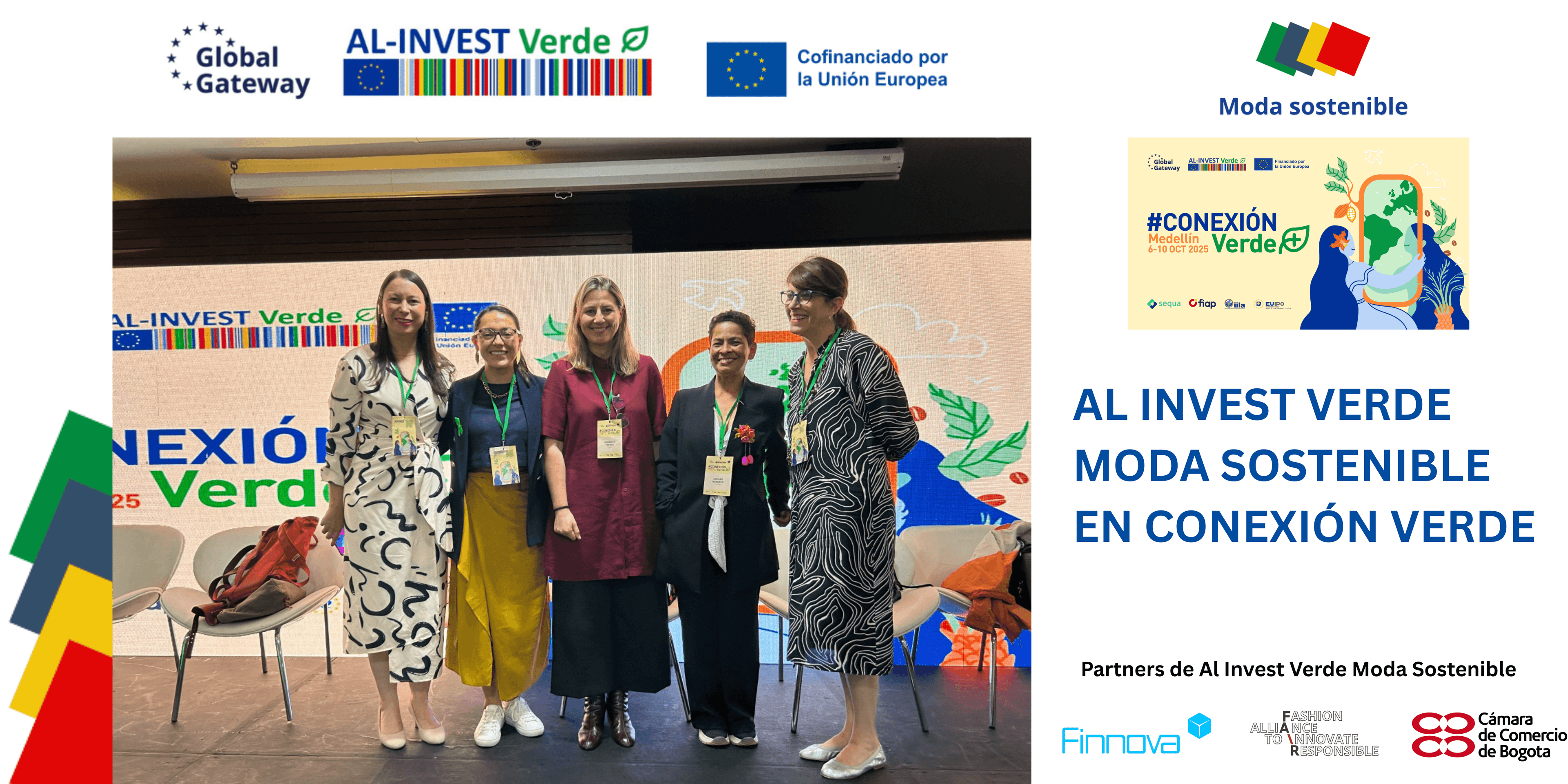 AL-INVEST Verde Moda Sostenible participa en CONEXIÓNVerde+ para impulsar la sostenibilidad en la industria textil latinoamericana