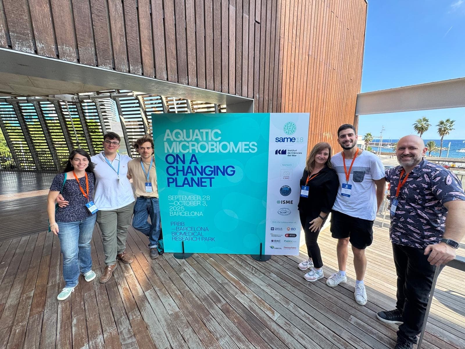 Investigadores del ICM-CSIC presentan avances del proyecto europeo ONE-BLUE en el SAME18 - Symposium on Aquatic Microbial Ecology