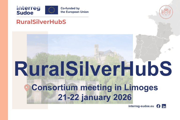 RuralSilverHubS partners to meet in Limoges to advance innovative solutions for rural ageing and depopulation