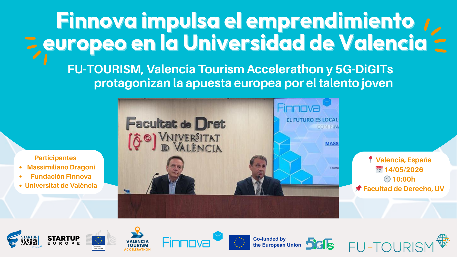 Finnova impulsa el emprendimiento europeo en la Universidad de Valencia