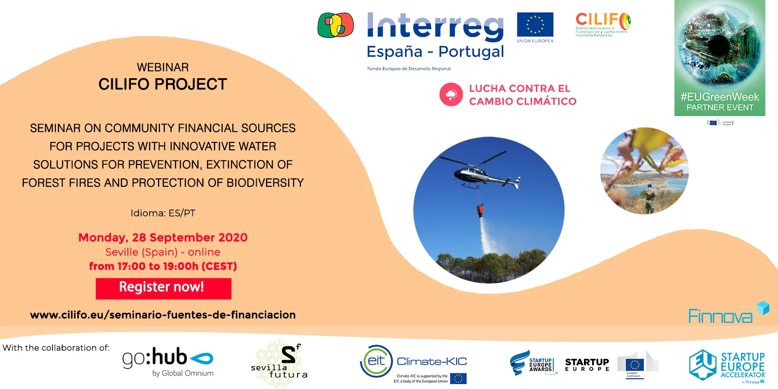 Prevention of forest fires and protection of biodiversity: the main topics of the second side event of the CILIFO Project in the #EUGreenWeek
