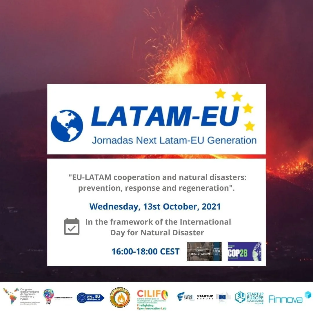 The seventh NEXT LATAM-EU GENERATION conference fulfils its aim of making cooperation, solidarity and innovation key tools for the prevention, reduction and management of disasters