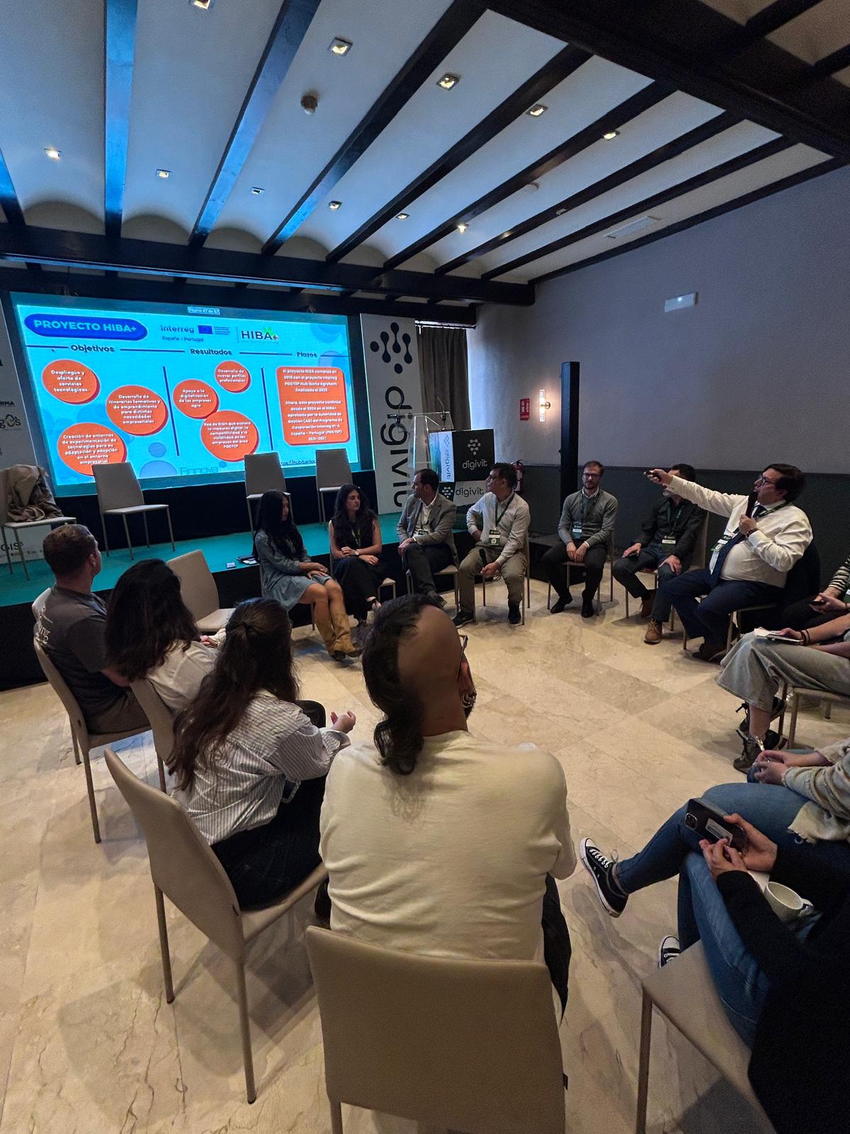 El proyecto HIBA+ destaca como ejemplo de innovación y digitalización agrícola en la feria DIGIVIT
