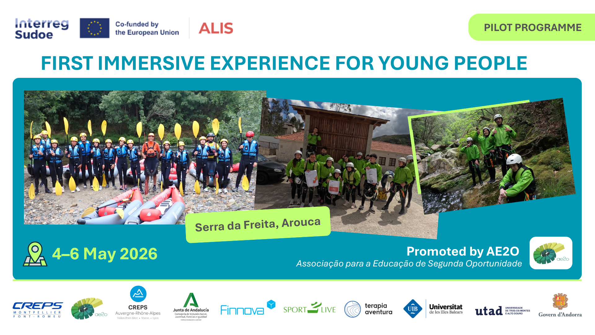 El proyecto Interreg Sudoe ALIS lanza su primera experiencia inmersiva para jóvenes en la Serra da Freita