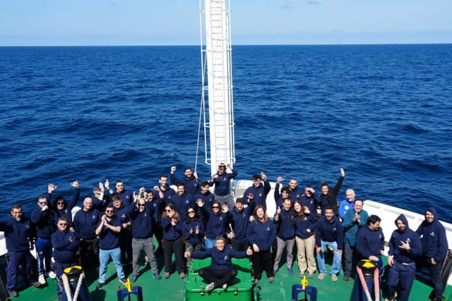 La expedición atlántica culmina las campañas de muestreo del proyecto ONE-BLUE